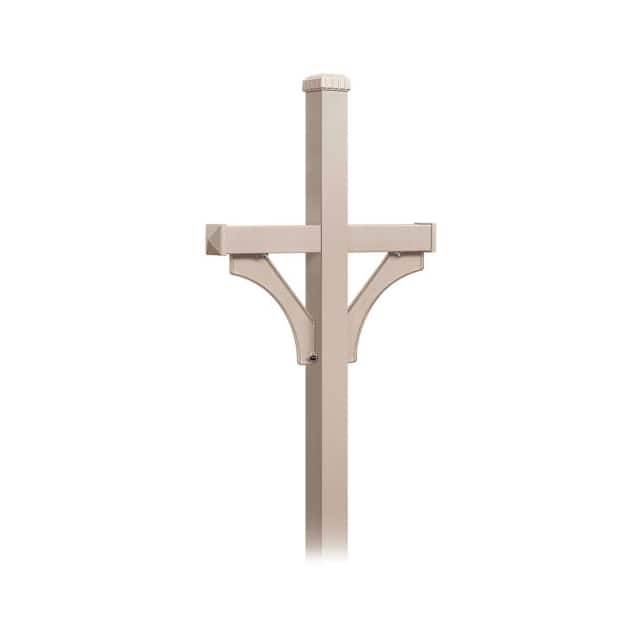 B1887953 DELUXE MAILBOX POST, 2 SIDED FOR