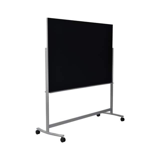 ZB-3B 72"W X 48"H MOBILE GLASS BOARD
