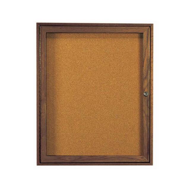WBC3630R 1 DOOR WALNUT ENCLOSED BULLETIN