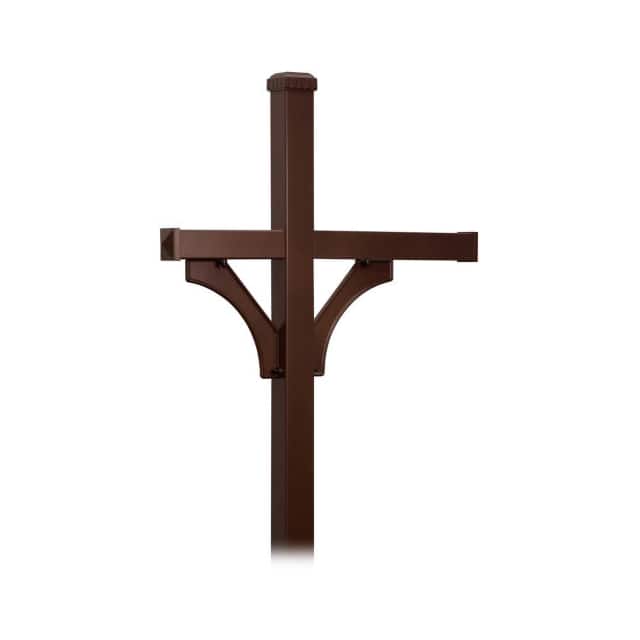 B1887744 DELUXE MAILBOX POST, 2 SIDED FOR
