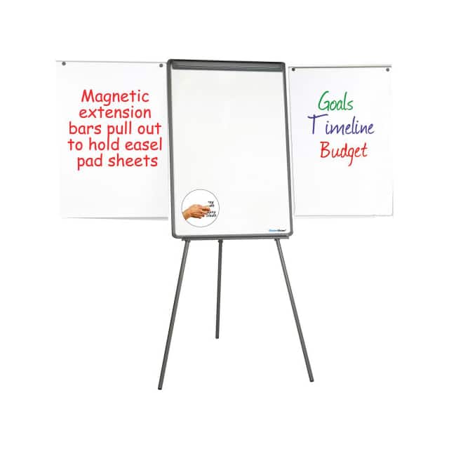 EA2300045 DRY ERASE TRIPOD EASEL W/ EXTENS