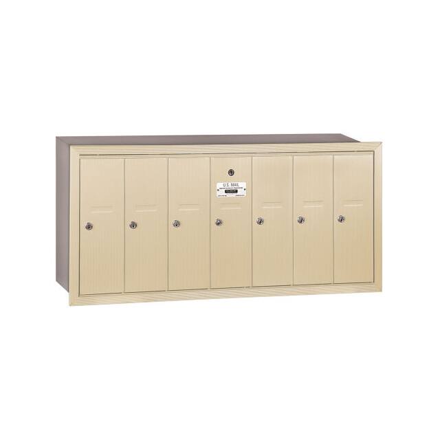 B1408457 SALSBURY VERTICAL MAILBOX, 7 DOO