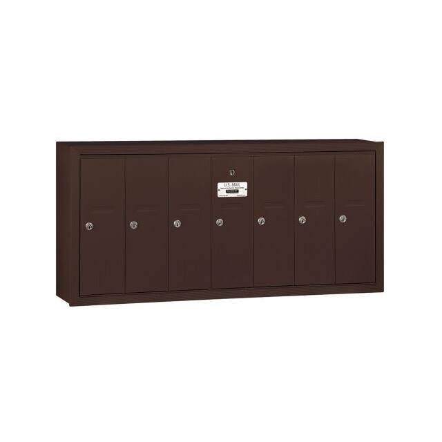 B1408473 SALSBURY VERTICAL MAILBOX, 7 DOO
