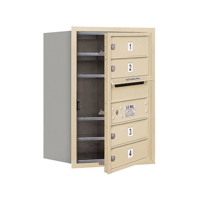 B1408533 4C HORIZONTAL MAILBOX, PRIVATE
