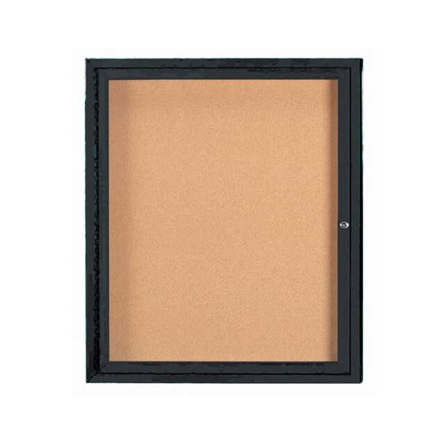 DCC3630RBK 1 DOOR FRAMED ENCLOSED BULLETIN