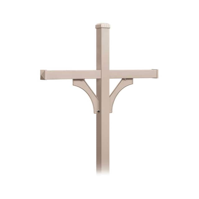 B1887700 DELUXE MAILBOX POST, 2 SIDED FOR