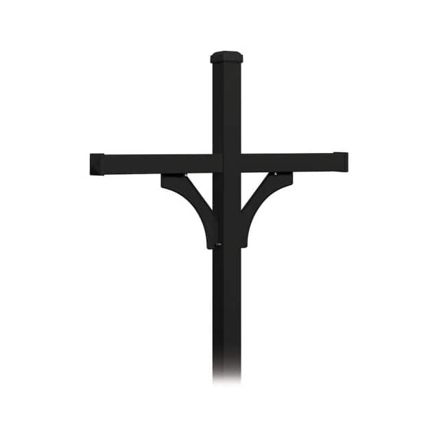 B1887736 DELUXE MAILBOX POST, 2 SIDED FOR