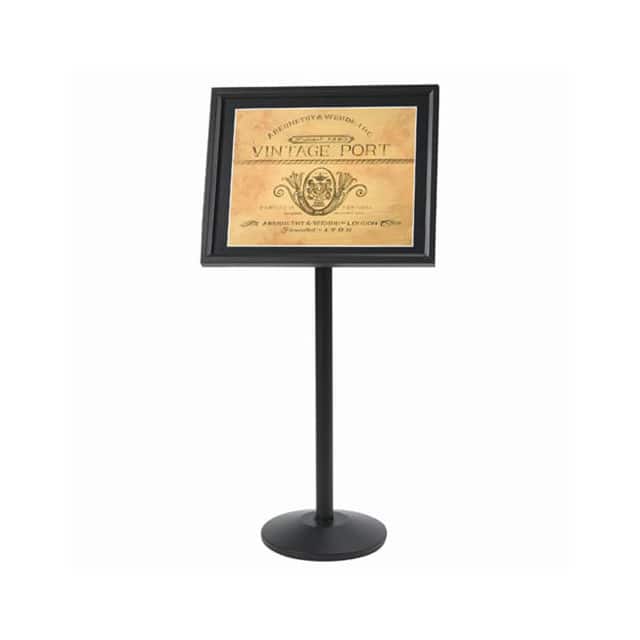 P-5BK SMALL MENU AND POSTER HOLDER, 24