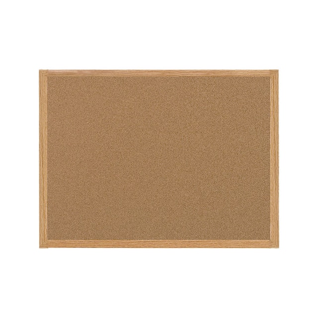 SF362001233 CORK BULLETIN BOARD 96X48", OAK