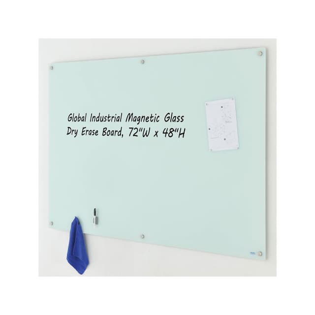 695259 MAGNETIC GLASS DRY ERASE BOARD,