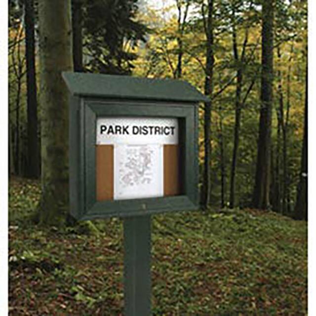UVSM1818-WOODGRN 18"W X 16"H MINI CORK MESSAGE BO