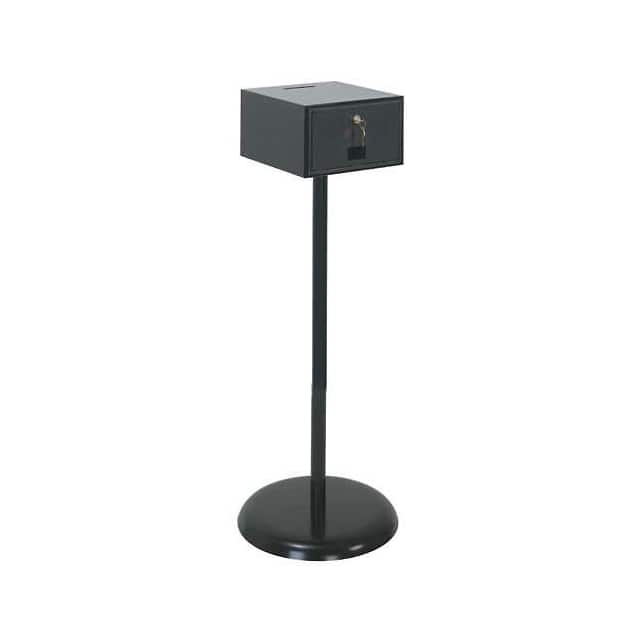 UVDB611-BLACK FREESTANDING DROP BOX, 11" W X 6