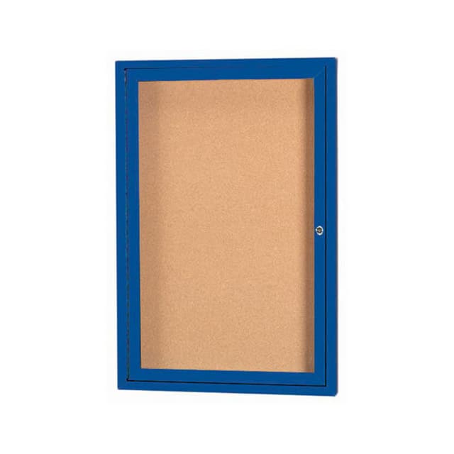 DCC2418RIB 1 DOOR FRAMED ILLUMINATED ENCLOS