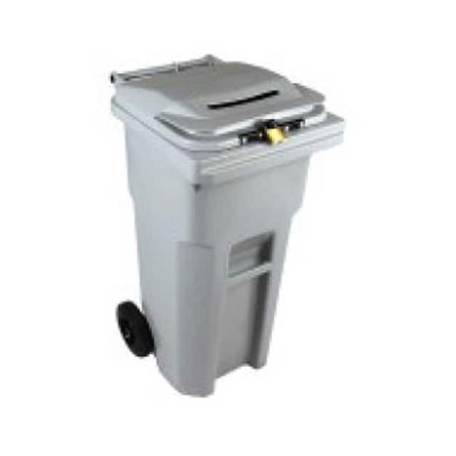 HSM1070070170 32-GAL. MOBILE SHREDDER BIN