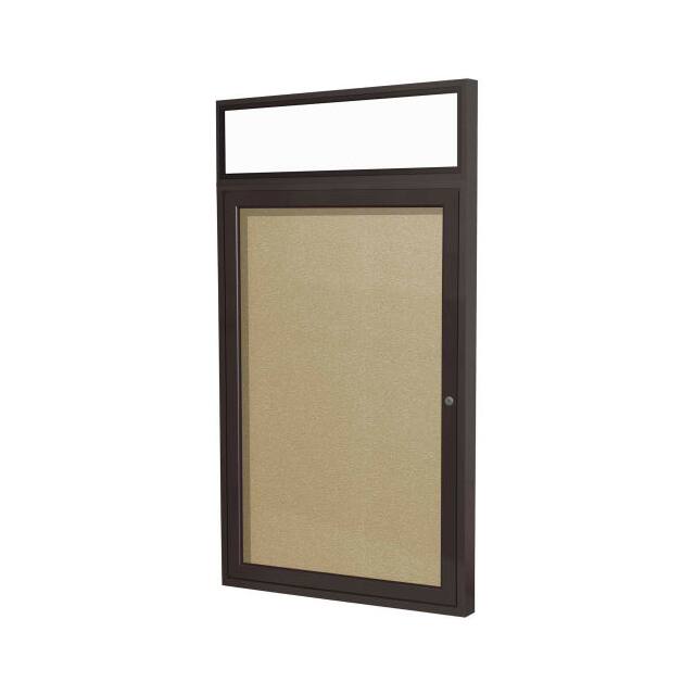 B1480712 1 DOOR ENCLOSED VINYL BULLETIN B