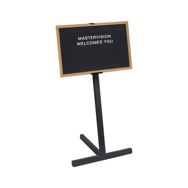 B1141282 LETTER BOARD STAND, BEECH FRAME,