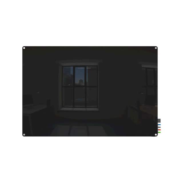 HMYRM23BK HARMONY MAGNETIC GLASS BOARD W/R