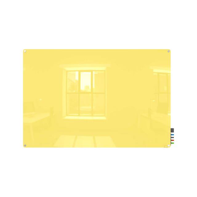 HMYRM23YW HARMONY MAGNETIC GLASS BOARD W/R