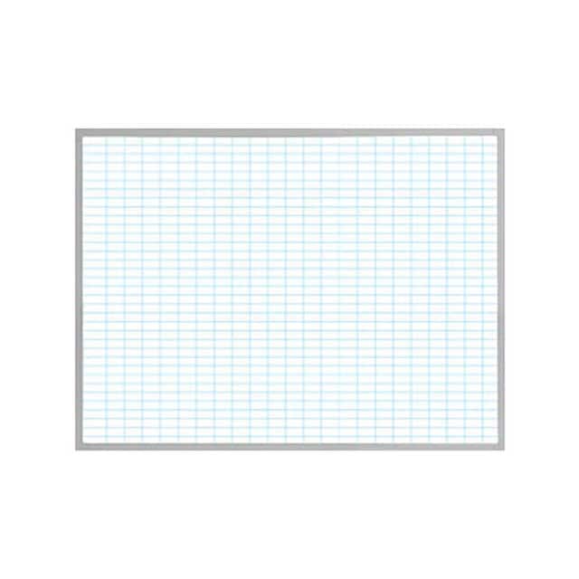 PBFG2-6-WH PORCELAINBOARD W/ 1"X2" BLUE GRI