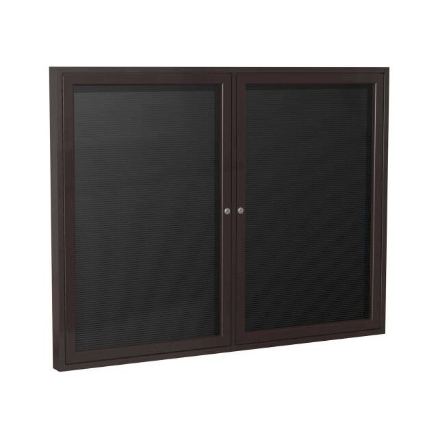 B243549 OUTDOOR ENCLOSED BRONZE BULLETIN