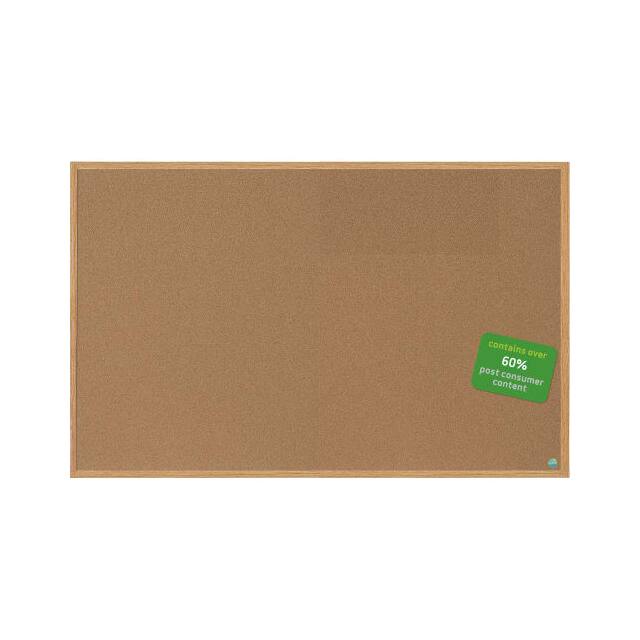 SB1420001233 EARTH CORK BOARD, OAK FRAME, 72"
