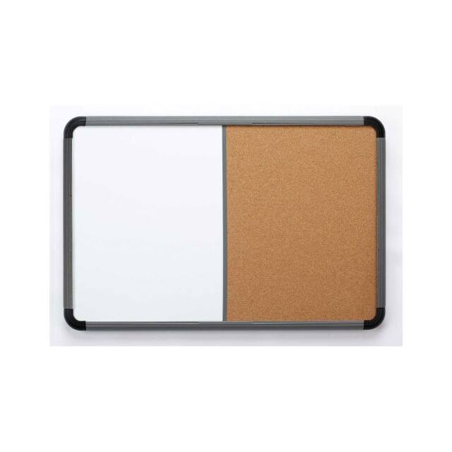 36047 COMBO DRY ERASE/CORK BOARD W/BLO