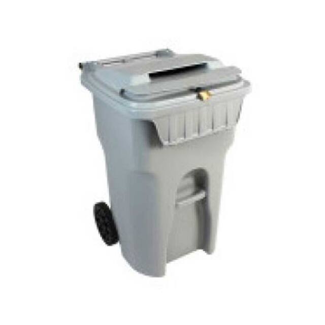 HSM1070070180 64-GAL. MOBILE SHREDDER BIN