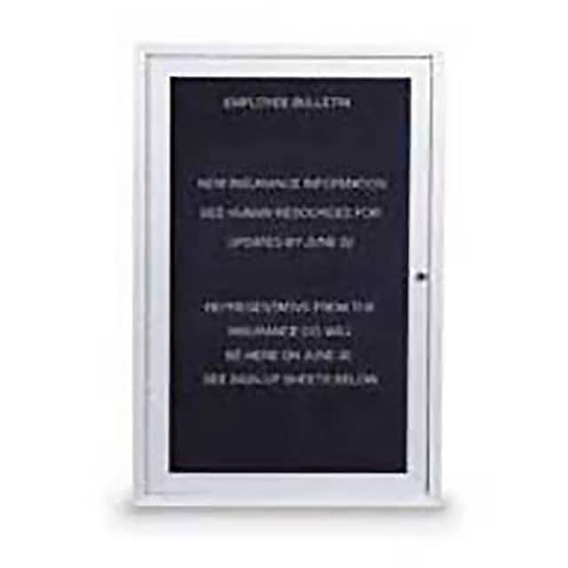 UV1124 ONE-DOOR INDOOR LETTER BOARD, 18
