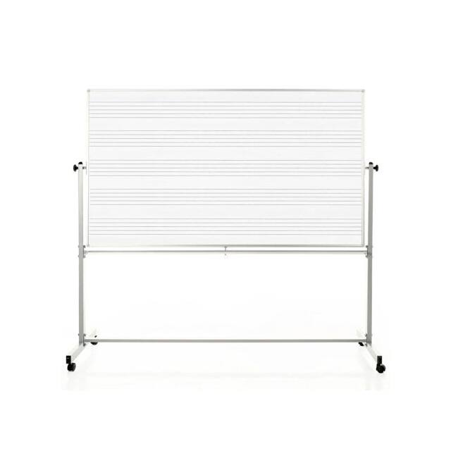 MB7248MM 72"W X 48"H MOBILE DOUBLE SIDED