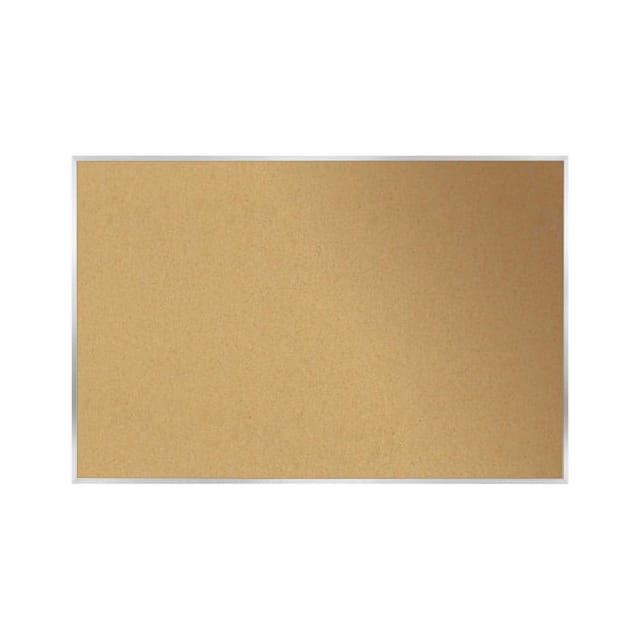 B1480995 PREMIUM CORK BULLETIN BOARD, ALU