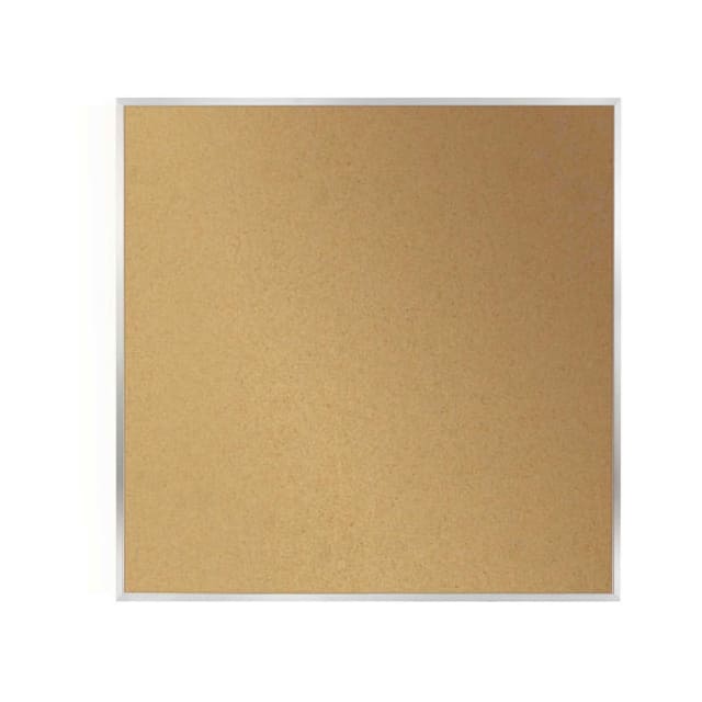 AK44 CORK BULLETIN BOARD, ALUMINUM FR