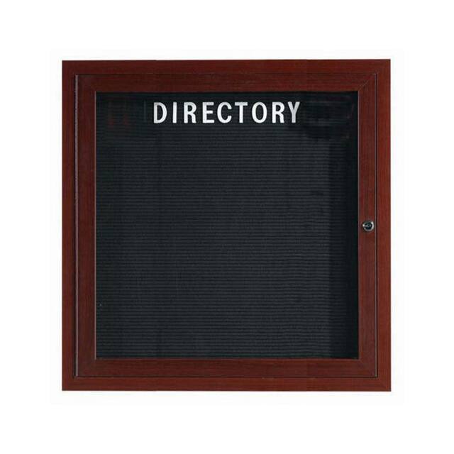 OADCWW3636R 1 DOOR ALUMINUM FRAME WOOD LOOK,