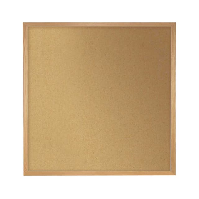 WK44 CORK BULLETIN BOARD, WOOD FRAME,