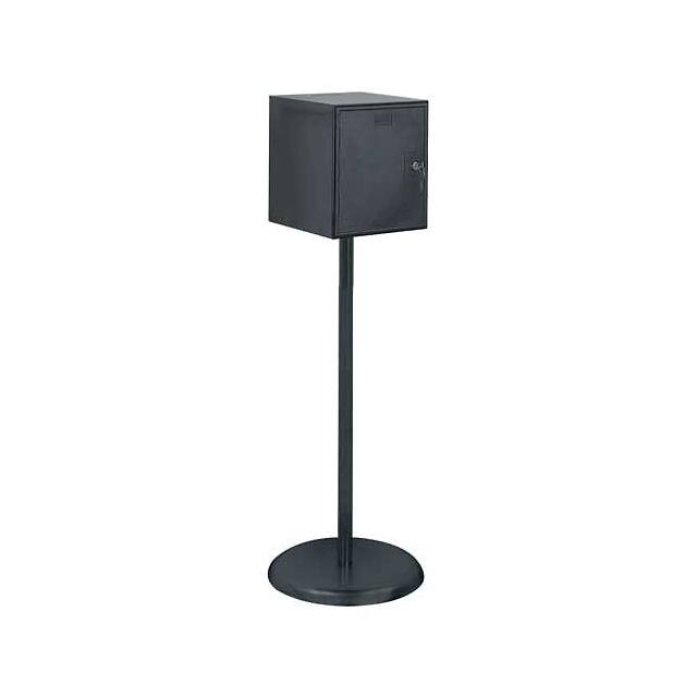 UVDB1112-BLACK FREESTANDING DROP BOX, 11" W X 1