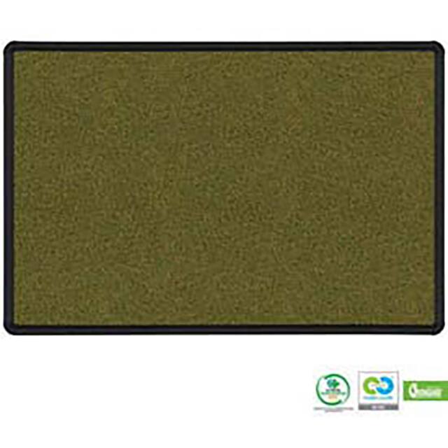 B537287 SPLASH-CORK TACKBOARD W/BLACK PR
