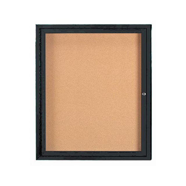 DCC3630RIBK 1 DOOR FRAMED ILLUMINATED ENCLOS