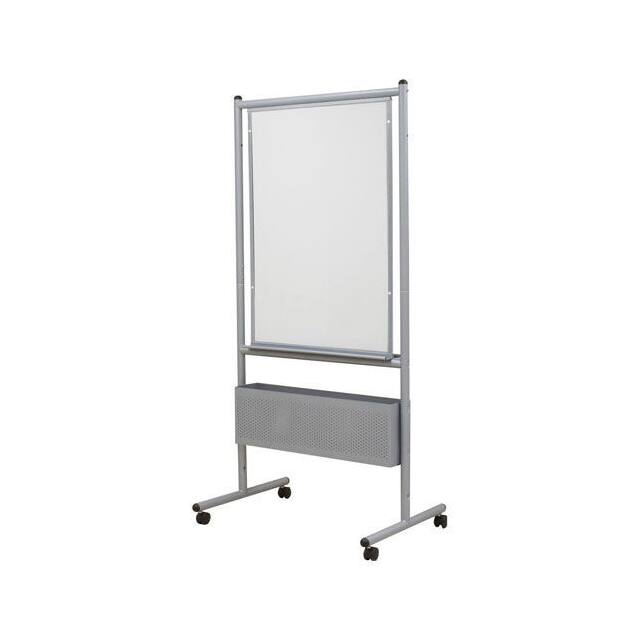785P NEST EASEL, SILVER FRAME W/PORCE