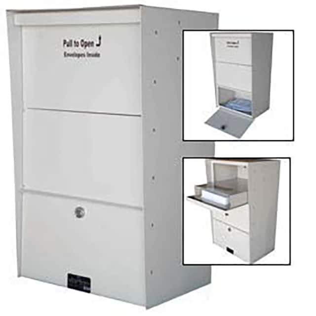 268732WH WALL MOUNT X-LARGE LETTER LOCKER