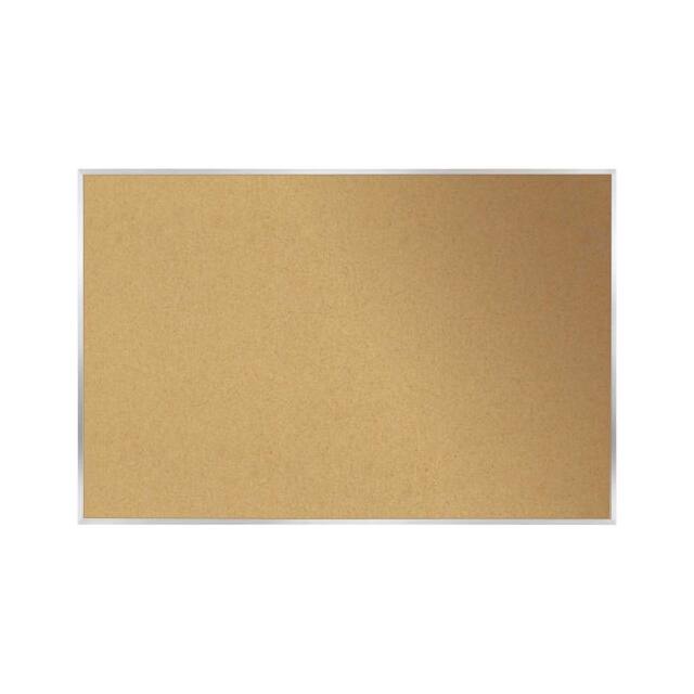 AK412 CORK BULLETIN BOARD, ALUMINUM FR