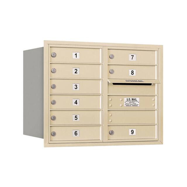 B1407504 4C HORIZONTAL MAILBOX, PRIVATE