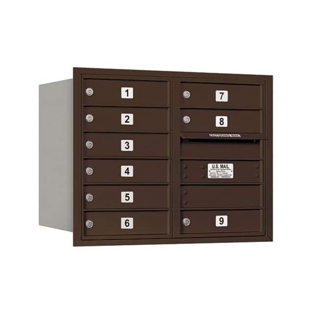 B1407457 4C HORIZONTAL MAILBOX, PRIVATE