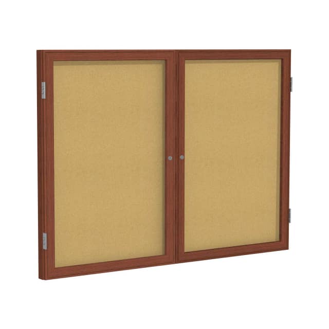 B1479268 2 DOOR ENCLOSED BULLETIN BOARD,
