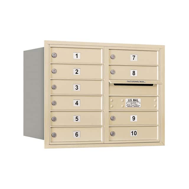 B1407505 4C HORIZONTAL MAILBOX, PRIVATE