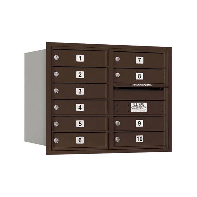B1407462 4C HORIZONTAL MAILBOX, PRIVATE