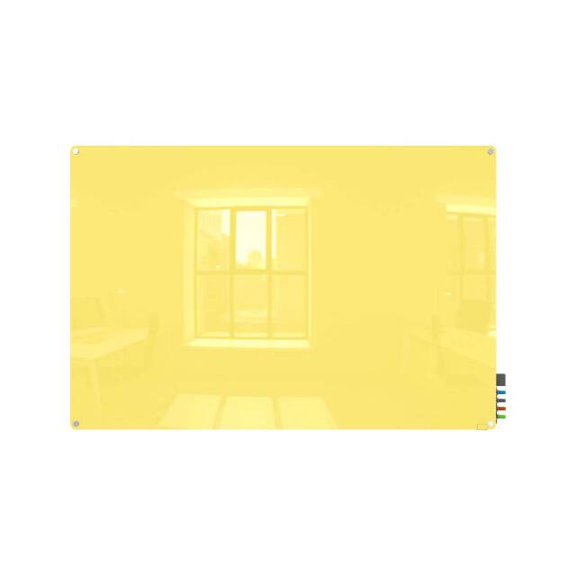 HMYRM34YW HARMONY MAGNETIC GLASS BOARD W/R
