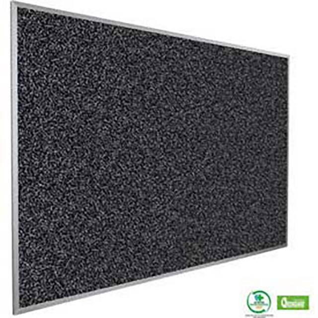 B537302 RUBBER-TAK TACKBOARD W/ALUMINUM