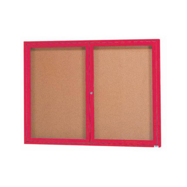DCC3648RR 2 DOOR FRAMED ENCLOSED BULLETIN
