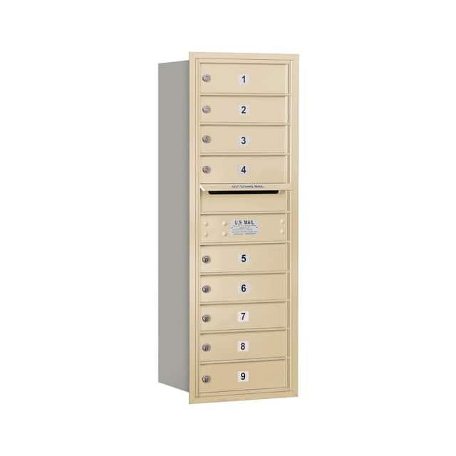 B1407017 4C HORIZONTAL MAILBOX, PRIVATE