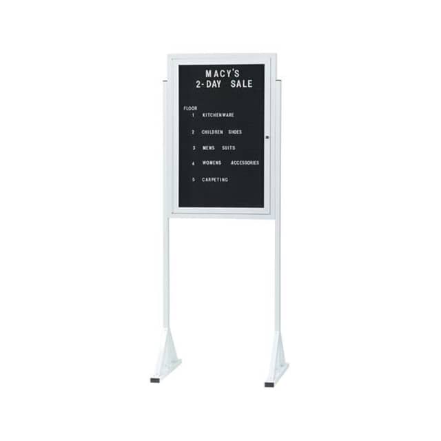 FMD3624 FREE STANDING LETTER BOARD CABIN