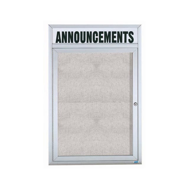 ODCC4836RH 1 DOOR ENCLOSED ALUMINUM FRAMED